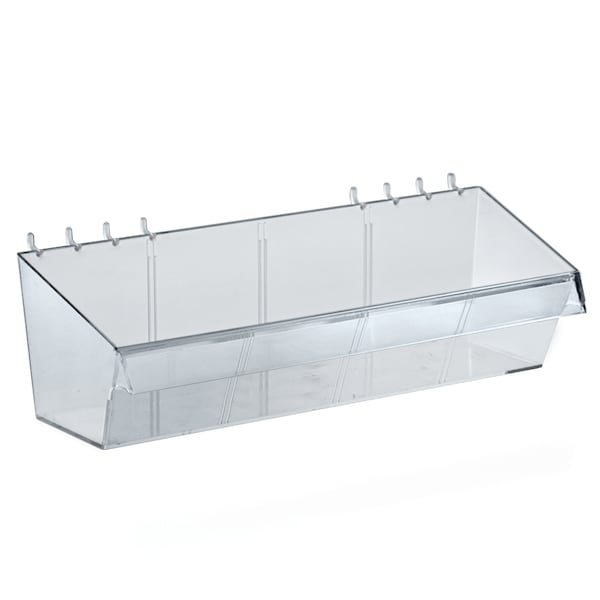 13"pegboard Open Bin, PK4